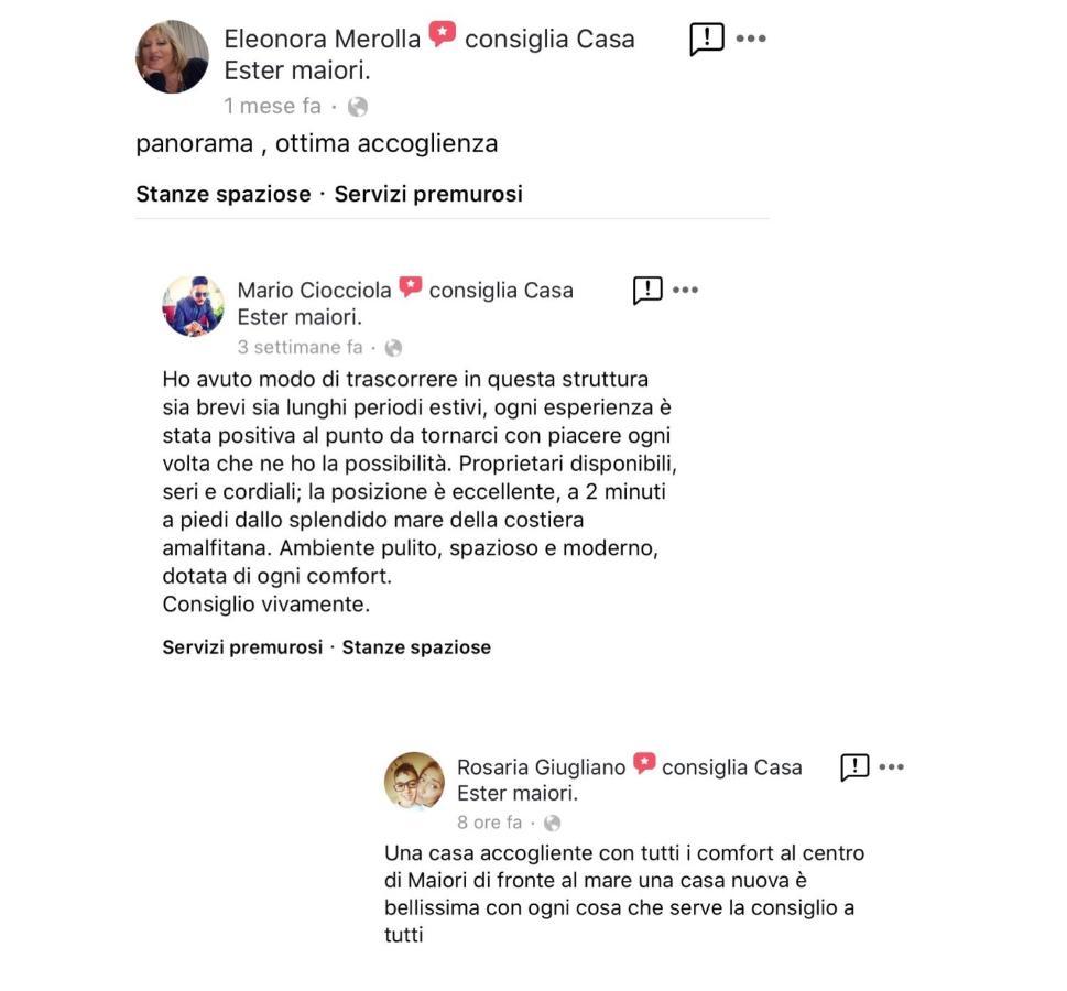 Casa Ester E Antonella Maiori Eksteriør billede